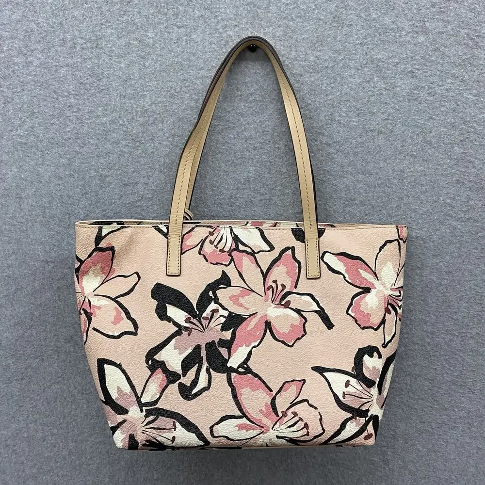 Kate Spade New York Hawthorne Lane Floral Ryan Tote Bag Watercolor Purse